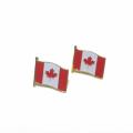 Canadian Flag And Maple Leaf Lapel Pins